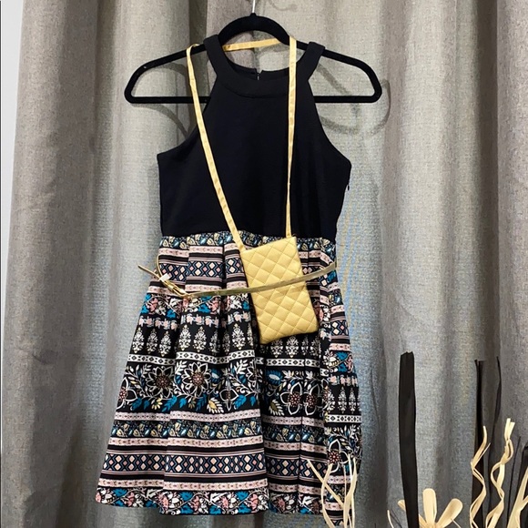 LIKE🆕 GIRL HALTER PARTY DRESS - Picture 1 of 5